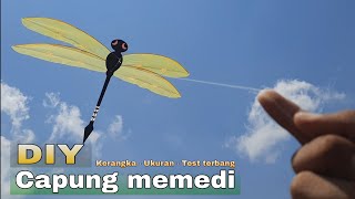 Diy membuat layangan hias capung memedi [upl. by Melak48]