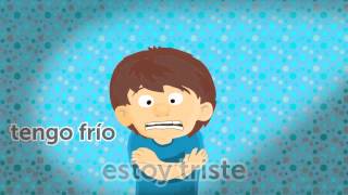 Sentimientos in Spanish Song to learn how to name the Feelings in Spanish for kids [upl. by Aramad]