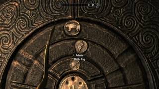 Skyrim elder scroll 5 puzzle  Reforge the Gauldur Amulet [upl. by Stier]