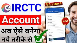 IRCTC Account kaise banaye hindi  how to create irctc account  irctc account kaise banaye  irctc [upl. by Bohon662]