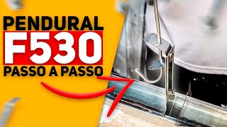 Como Montar O Pendural REGULADOR F530 para o FORRO DE DRYWALL Passo a Passo Atualizado 2022 [upl. by Niajneb]