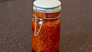 How to make Sundried Tomato Pesto [upl. by Aerbua]