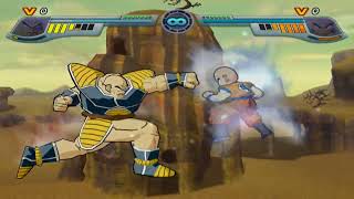 Nappa VS Krillin CPU VS CPU  Dragon Ball Z Infinite World [upl. by Leasim592]