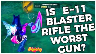 🔴 Trying New Weapon E11 Blaster Rifle In Fortnite Zero Build [upl. by Capp995]