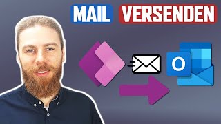 EMail per App versenden  Power Apps [upl. by Tamarah]