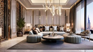 Luxurious DubaiInspired Interior Design Ideas for Every Room Hallways Kitchens Bedrooms amp More [upl. by Rheba509]