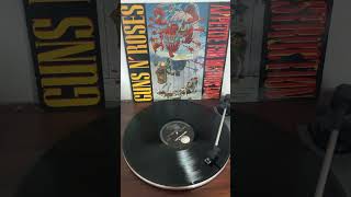 Guns N Roses Appetite For Destruction Vinyl 1987 Uncensored Cover  gunsnroses hardrock 80srock [upl. by Niak]