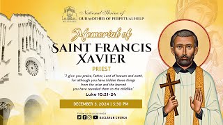 Baclaran Church Memorial of Saint Francis Xavier Priest [upl. by Ettinger]