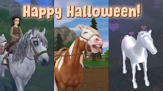 Doing the Halloween Trail Ride and Buying Two Horses Star Stable [upl. by Gilliette]