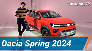 Dacia Spring 2024  Sensaciones positivas  Primera prueba  km77com [upl. by Marv459]