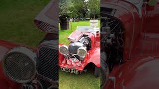 A 1937 JAGUAR SS 100 NEWBY HALL HISTORIC VEHICLE RALLY 2024 [upl. by Nnylaehs]