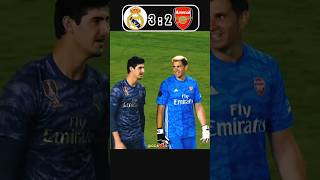 Arsenal Vs Real Madrid 23  penalty shoot out arsenalvsrealmadrid realmadridvsarsenal shorts [upl. by Montagna]