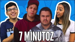 JOVENS REAGEM A 7 MINUTOZ  DUELO DE TITÃS [upl. by Beitch49]