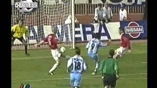 Lazio 1 vs Manchester Utd 0 Supercopa UEFA 1999 Veron Salas Almeyda FUTBOL RETRO [upl. by Yunfei526]