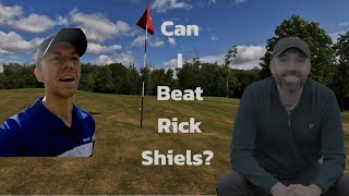 RICK SHIELS vs 16 hcp golfer 18 hole strokeplay [upl. by Lampert]