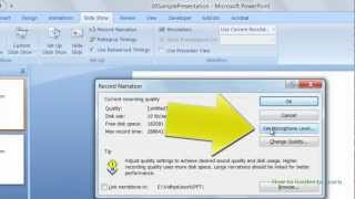 How to Add Narration to your PPT Presentation  Record Narration PPT Slideshow [upl. by Joane]