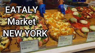 Walking through the Eataly Market in Manhattan NYC [upl. by Meakem]