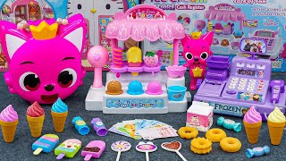 90 Minutes with Ice Cream Shop Play Set Unboxing Satisfying Cash Register ASMR 💞 Lana Unboxing Toy [upl. by Sorac171]