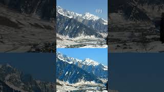 JampK Witnesses Fresh Snowfall Sonmarg Covered in White [upl. by Enyar]