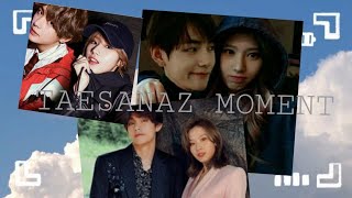 taesanaz  TAEHYUNG AND SANA  moment [upl. by Assirram]