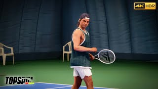 Serve amp Volley Playstyle Training  Top Spin 2K25  Academy [upl. by Leahcimaj]