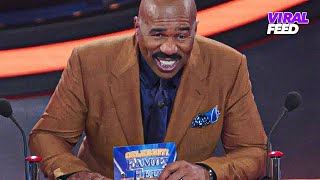 Best FAMILY FEUD Moments From 2024 With Steve Harvey  Viral Feed [upl. by Etiuqram]