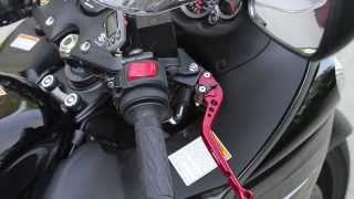 2013 Hayabusa Pazzo Levers Installation [upl. by Ceil649]