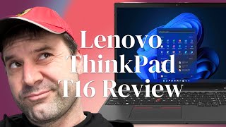 Best 16quot Laptop Lenovo ThinkPad T16 Review and How it Compares to the Dell Inspiron 16 [upl. by Aynosal124]