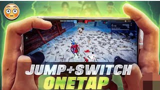 JUMP  SWITCH ONETAP 🎯 🥵NonstopGaming freefire montage viral DarkTipsff [upl. by Nomolas]