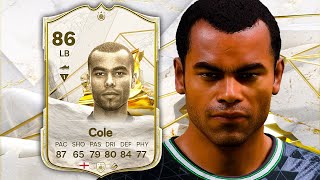 86 Icon Ashley Cole Player Review  EA FC 24 [upl. by Kennard556]