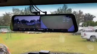 WOLFBOX G840S 4K Mirror Dash Cam Backup Camera for Cars amp Trucks Review [upl. by Mikal946]