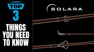 Shimano Solara A Top 3 Product Features [upl. by Yolande42]