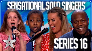 SENSATIONAL solo singers of Series 16  Auditions  Britains Got Talent [upl. by Koblick]