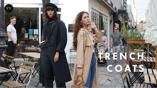 How to Style a Trench Coat Like a Parisian  Parisian Vibe [upl. by Acinonrev497]