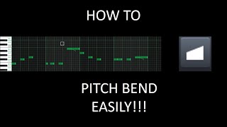 How to pitch bend EASILY in LMMS [upl. by Aihset749]