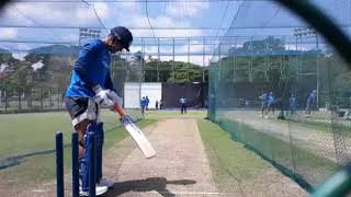 MS Dhoni sharpens batting skill before 3rd ODI against Sri Lanka [upl. by Notnerb985]