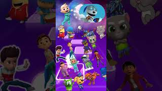 Coco vs Paw Patrol coffin dance Tiles hop viral song trending shorts [upl. by Viddah]