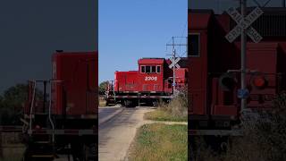 CPKC K66 crosses Edson Rd approaching Davis Jct 20241007 [upl. by Griffie]