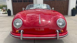 Cruising in the Intermeccanica Porsche Speedster Replica [upl. by Merril680]