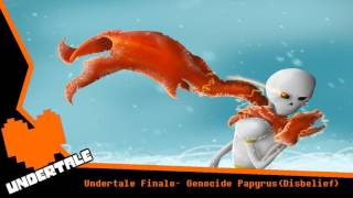 Undertale FinaleDisbelief Genocide Papyrus [upl. by Aeneg585]