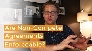 Are NonCompetes Enforceable  A Corporate Lawyer Explains [upl. by Oslec836]