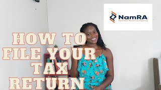 How to file your tax return on ITAS  Namibian Tax  Online tax filing  Namibian Youtuber [upl. by Elisee]