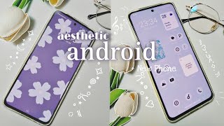 How To Make Your Android Phone Aesthetic ✨  Camera TestAesthetic Set Up part2  Vivo V30 Lite [upl. by Ellekram]