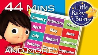 Learn with Little Baby Bum  Months of The Year Song  Nursery Rhymes for Babies  Songs for Kids [upl. by Granny]