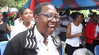 MIMINA NEEMA ZAKO  Tassia Catholic choir at a funeral of one of their colleague [upl. by Ailey749]