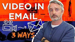 How to Embed Video in Email 3 super simple ways [upl. by Enihpesoj675]