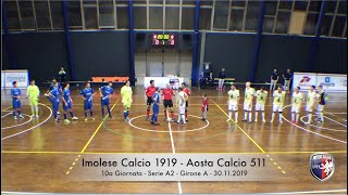 Highlights Imolese Calcio 1919 Vs Aosta Calcio 511 [upl. by Eceinart]