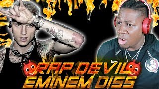 MGK  RAP DEVIL DISS SO DISRESPECTFUL REACTION [upl. by Irra]