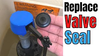 Fix it Yourself Replace the Fluidmaster 400 Valve Seal for Beginners  Basic Life Skills [upl. by Letsirk]