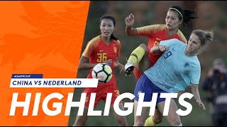 Highlights China  OranjeLeeuwinnen 06032019 Algarve Cup [upl. by Seth]